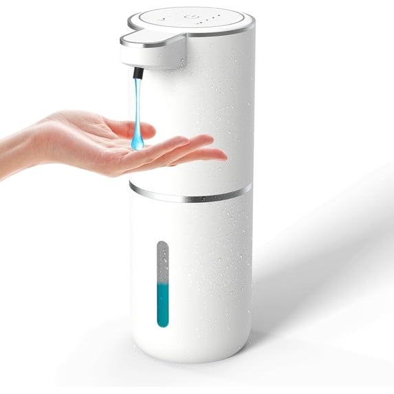 EvoFine Automatic Liquid Soap Dispenser,Touchless Hand Soap Dispenser 400ml USB Rechargeable Dispenser Electric