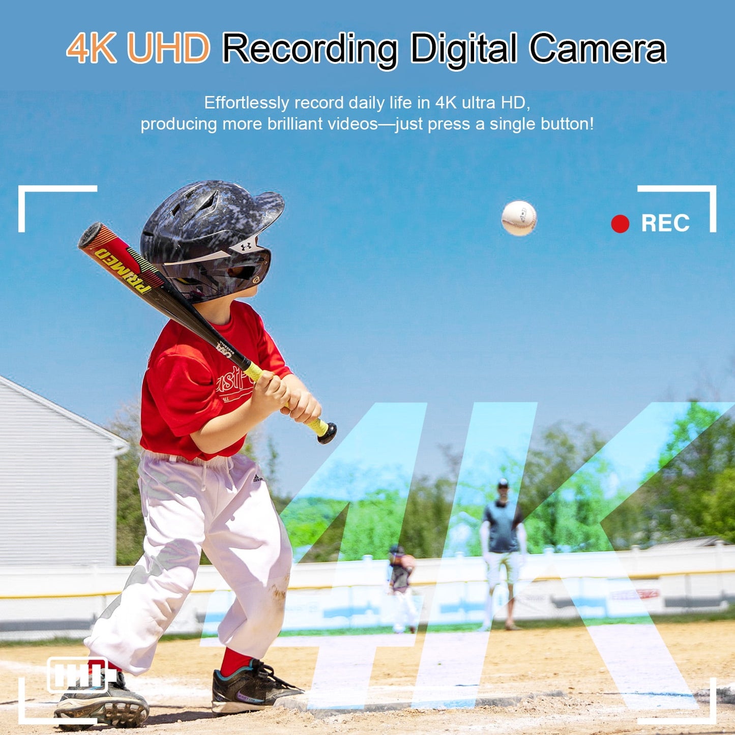 SEREE Digital Camera 4k 64MP with 32GB card 16X Zoom Autofocus Compact Camera with 32GB SD Card